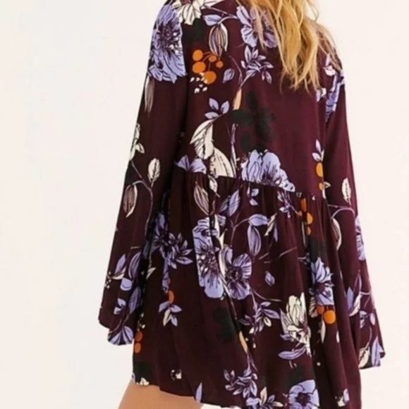 Free People Bella Printed Tunic. - Picture 3 of 9
